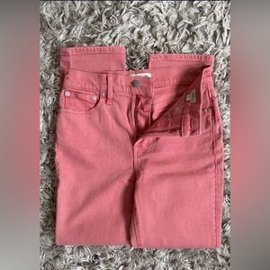 Madewell Perfect Vintage Botanical Dyed Jeans